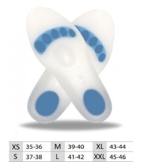 Plantare Silicone ORIONE 132 | Scarico Metatarsale e Calcaneare