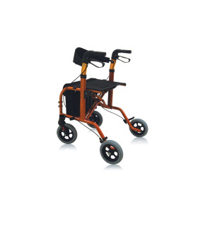 Deambulatore con Funzione da Carrozzina City Partner 2 in 1 Mediland 854930 | Mobilità e Comfort Sicuro
